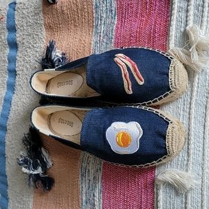 Eggs and Bacon Espadrilles